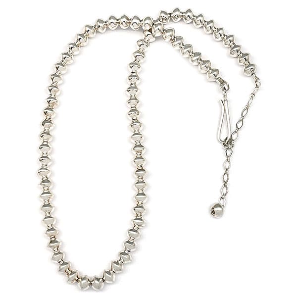 Silver Bead Navajo Pearl Necklace