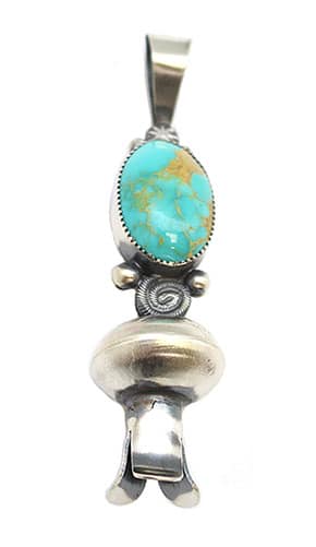 Blossom Turquoise Pendant