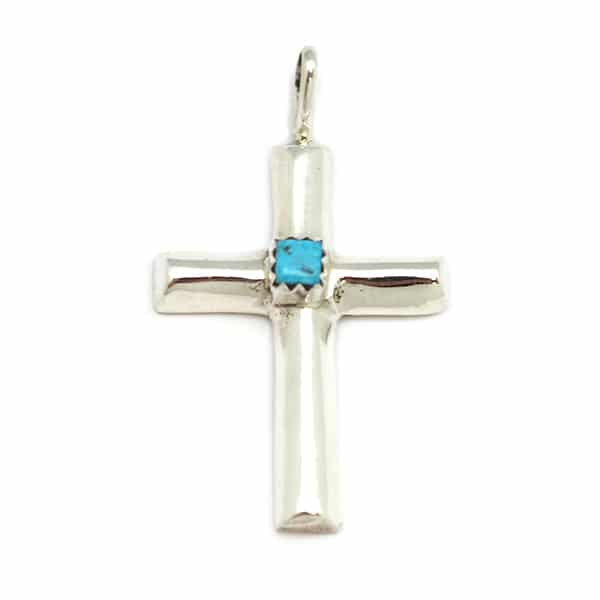 Turquoise Cross Pendant