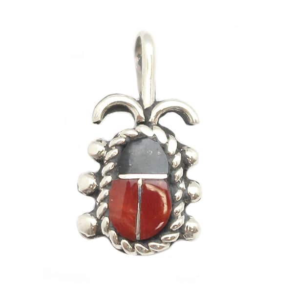 Inlay Lady Bug Pendant (Click for other available colors)