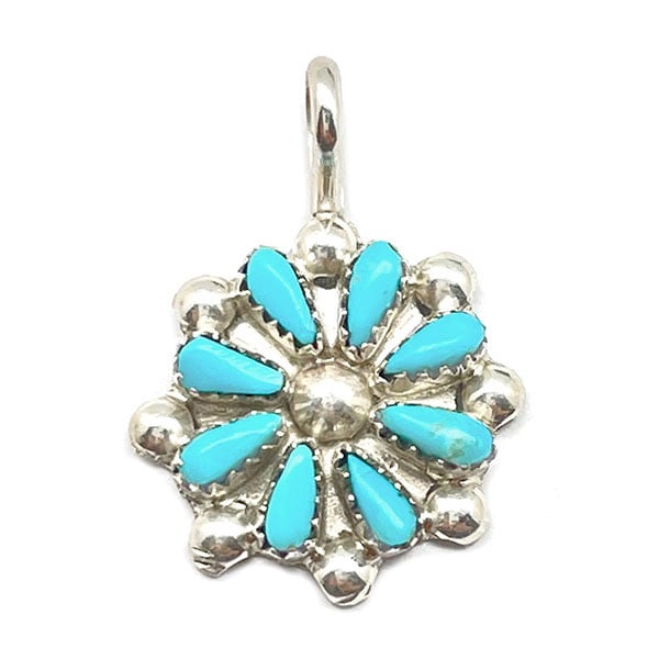 Turquoise And Coral Buckle
