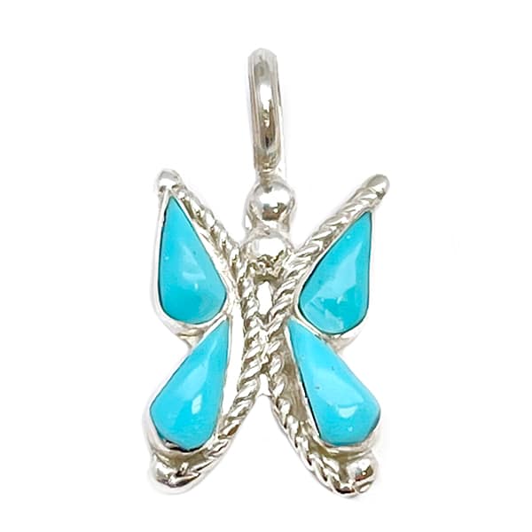 Inlay Butterfly Pendant
