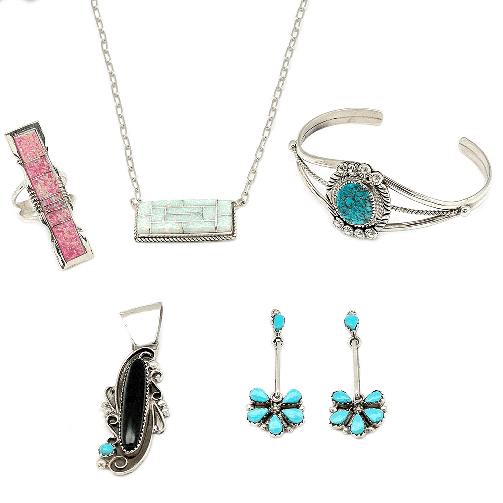 Turquoise And Coral Buckle
