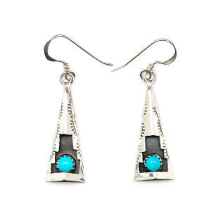 Turquoise Shadowbox Earrings