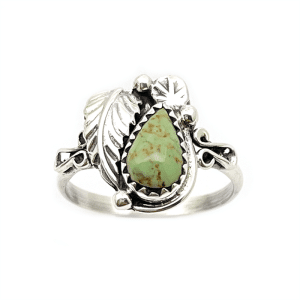 Turquoise Teardrop Women's Ring