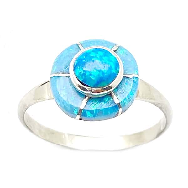 Opal Inlay Rings - Image 4