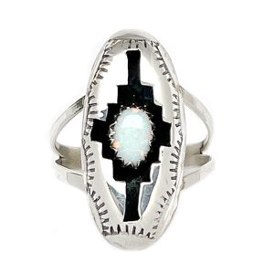 Opal Shadowbox Ladies Ring (click for sizes available)
