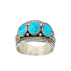 Turquoise Mens Ring (click for sizes available)