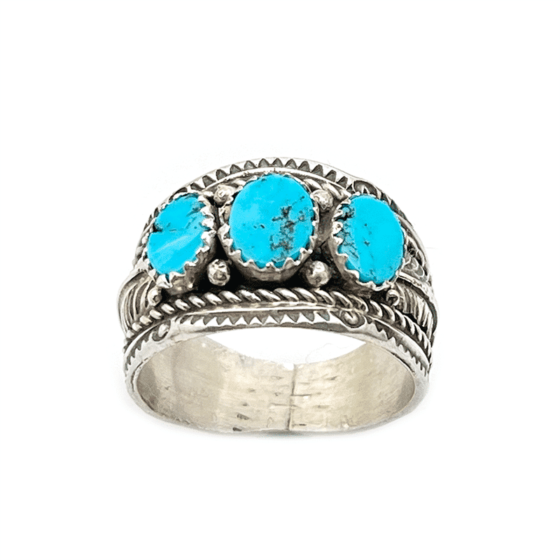 Turquoise Mens Ring (click for sizes available)