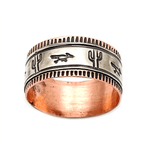 Copper with Nickel Assorted Stamping Band