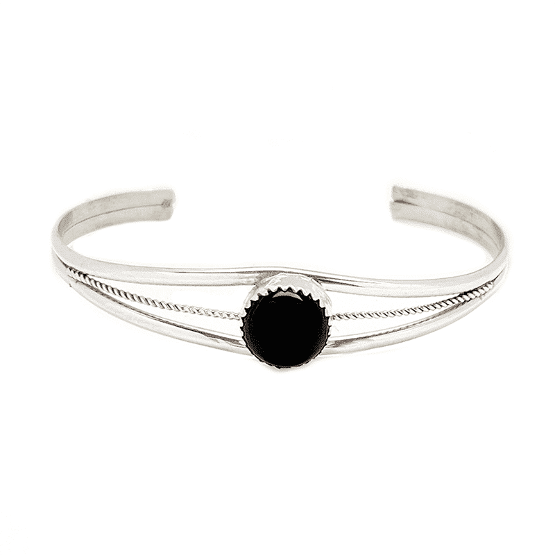 Square Black Onyx Bracelet (click for options available) - Image 2