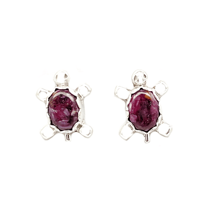 Turquoise Turtle Earring - Image 2