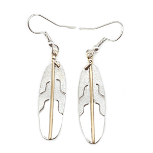 Feather Dangle Earrings
