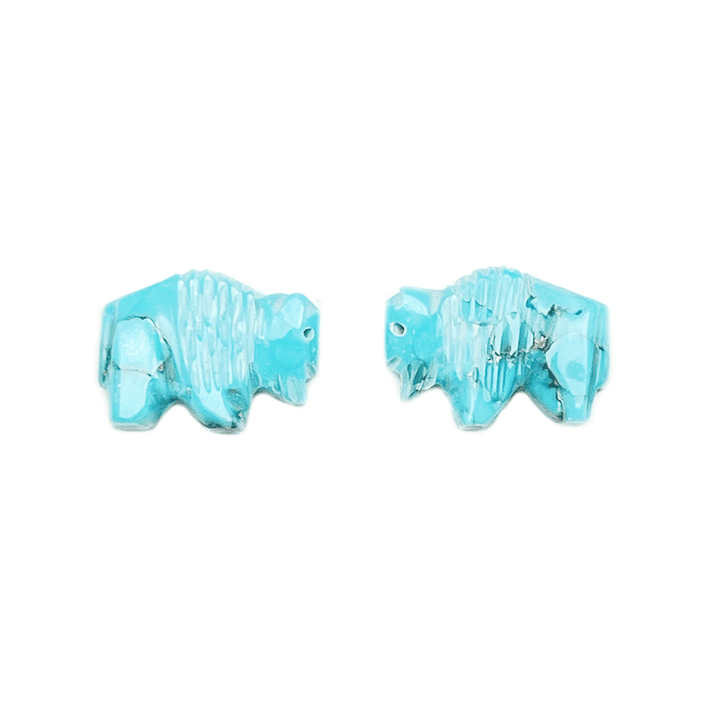 Turtle Carved Post Earring - Image 5