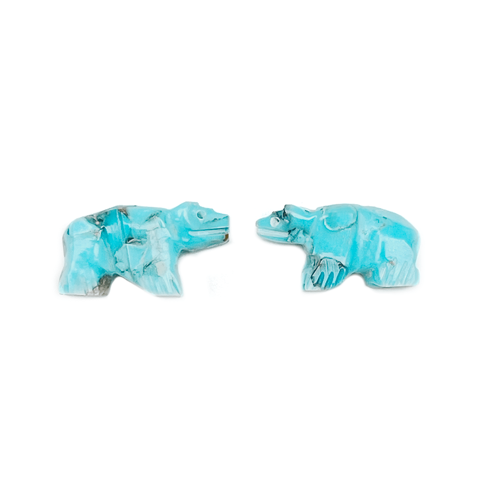 Turtle Carved Post Earring - Image 4