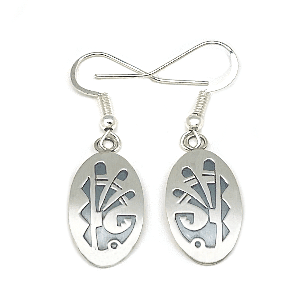 Assorted Hopi Style Silver Earrings
