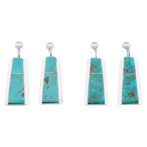 Turquoise Inlay Earrings
