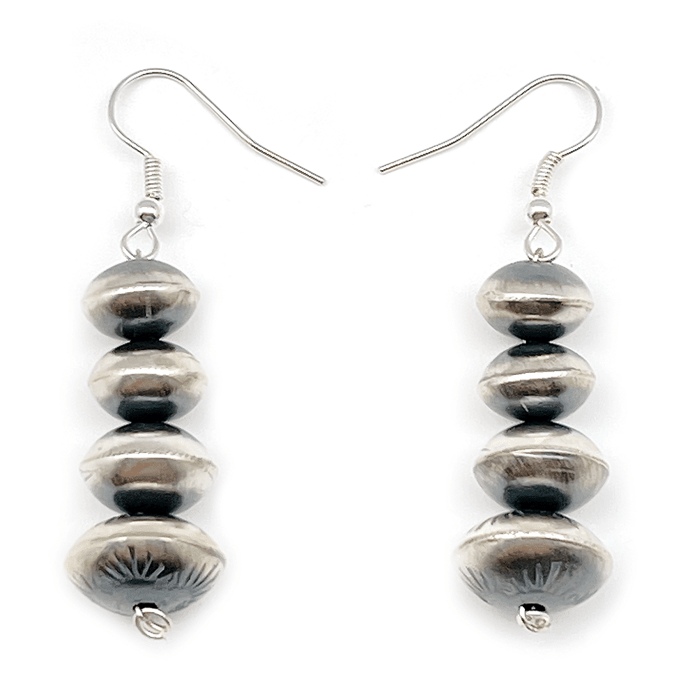 Graduating Bead Navajo Pearl Earring