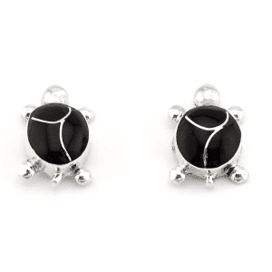 Inlay Turtle Earrings