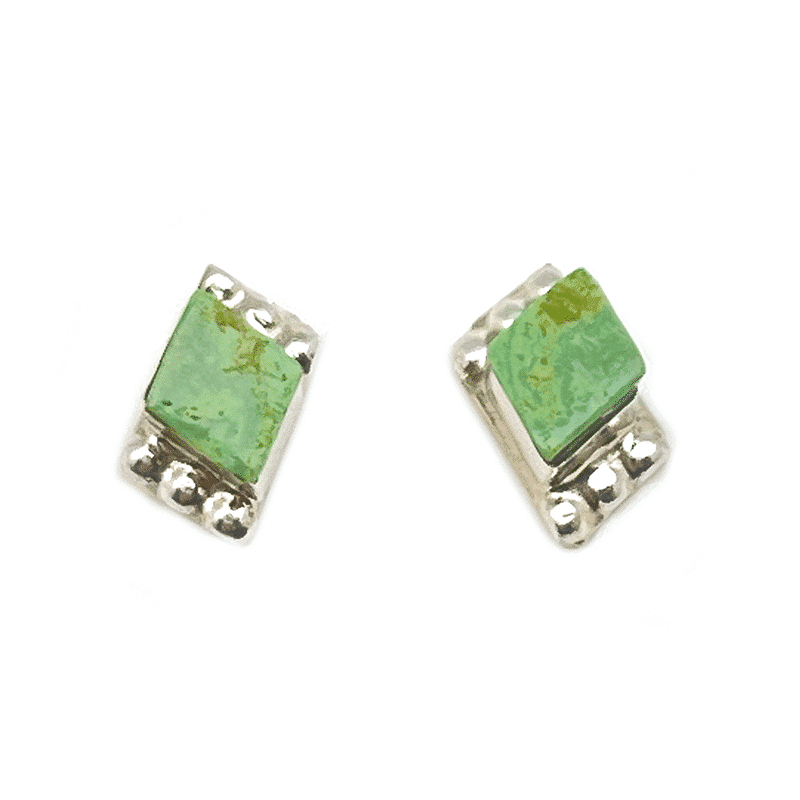 Inlay Post Earrings - Image 2
