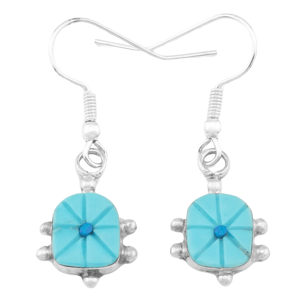 Inlay Turtle Earrings