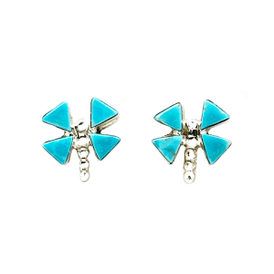 Turquoise Dragonfly Earring