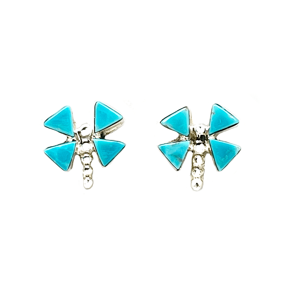 Turquoise Dragonfly Earring