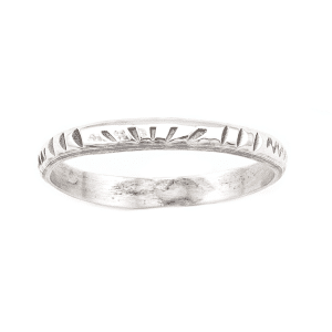 Stamped Band Ring