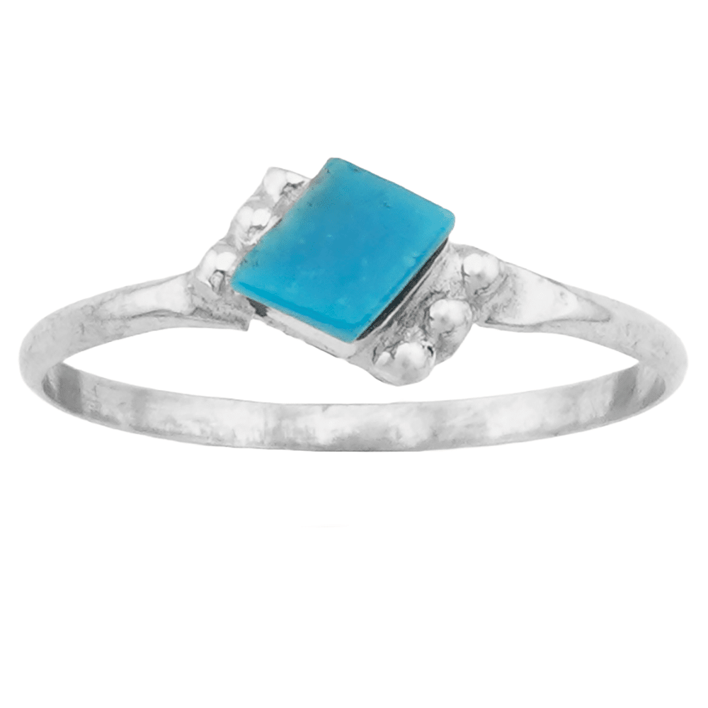 Zuni Inlay Women's Ring - Image 5