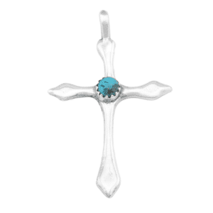 Turquoise Cross Pendant
