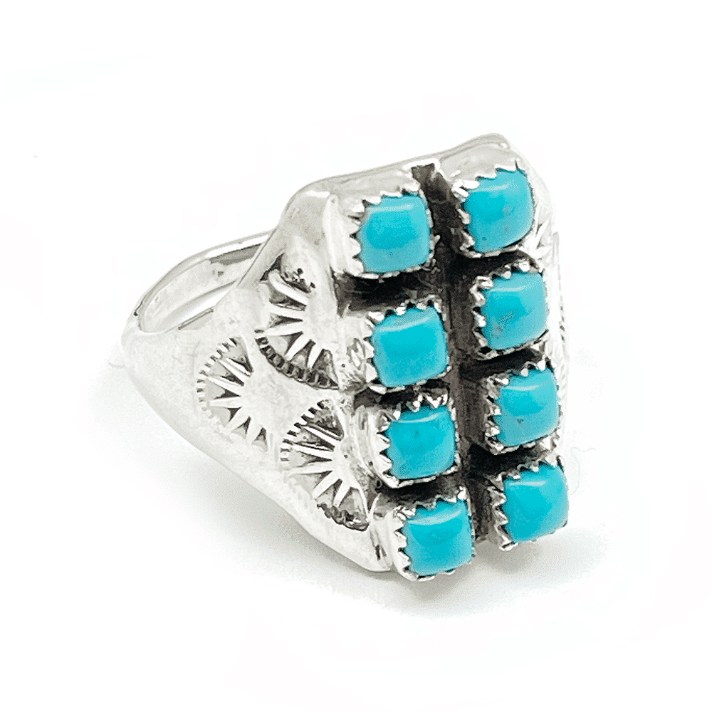 Turquoise Men Rings