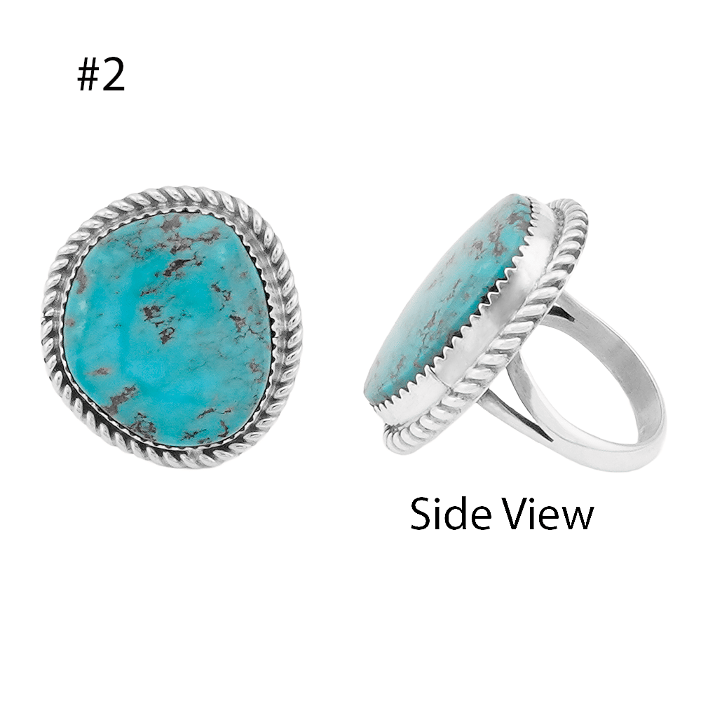 Turquoise Ladies Rings
