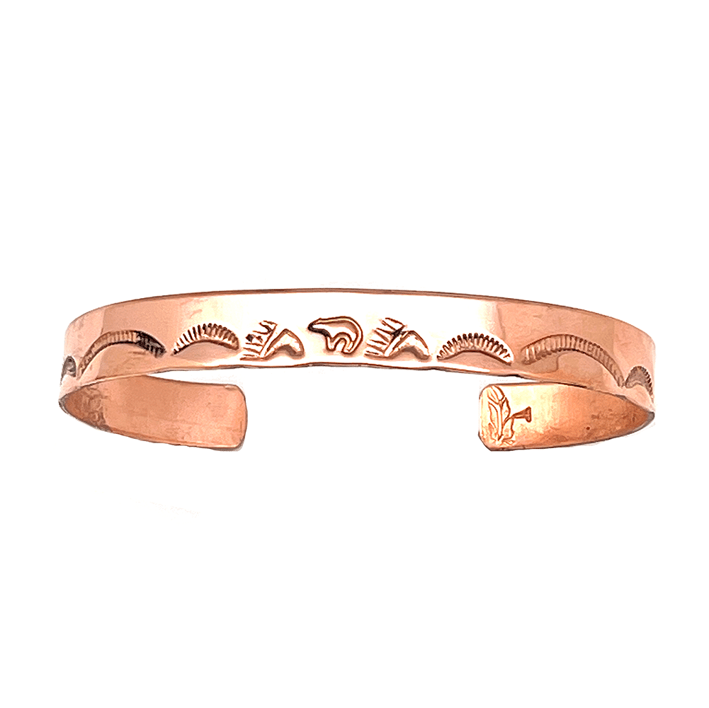 Copper Stamp Bracelets