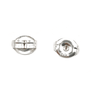 Sterling Small Ear Clutch Back