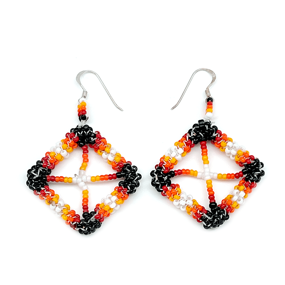Assorted Shape Beaded Earrings