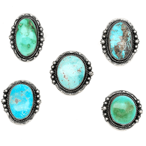Turquoise Ladies Rings