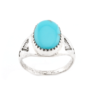 Turquoise Cast Men's Rings