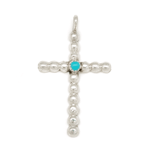 Turquoise Cross Pendant