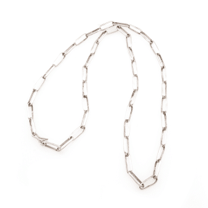 Hand Made Silver 24" Chain