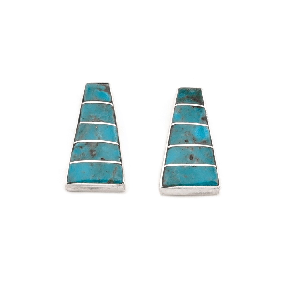Turquoise Inlay Earring