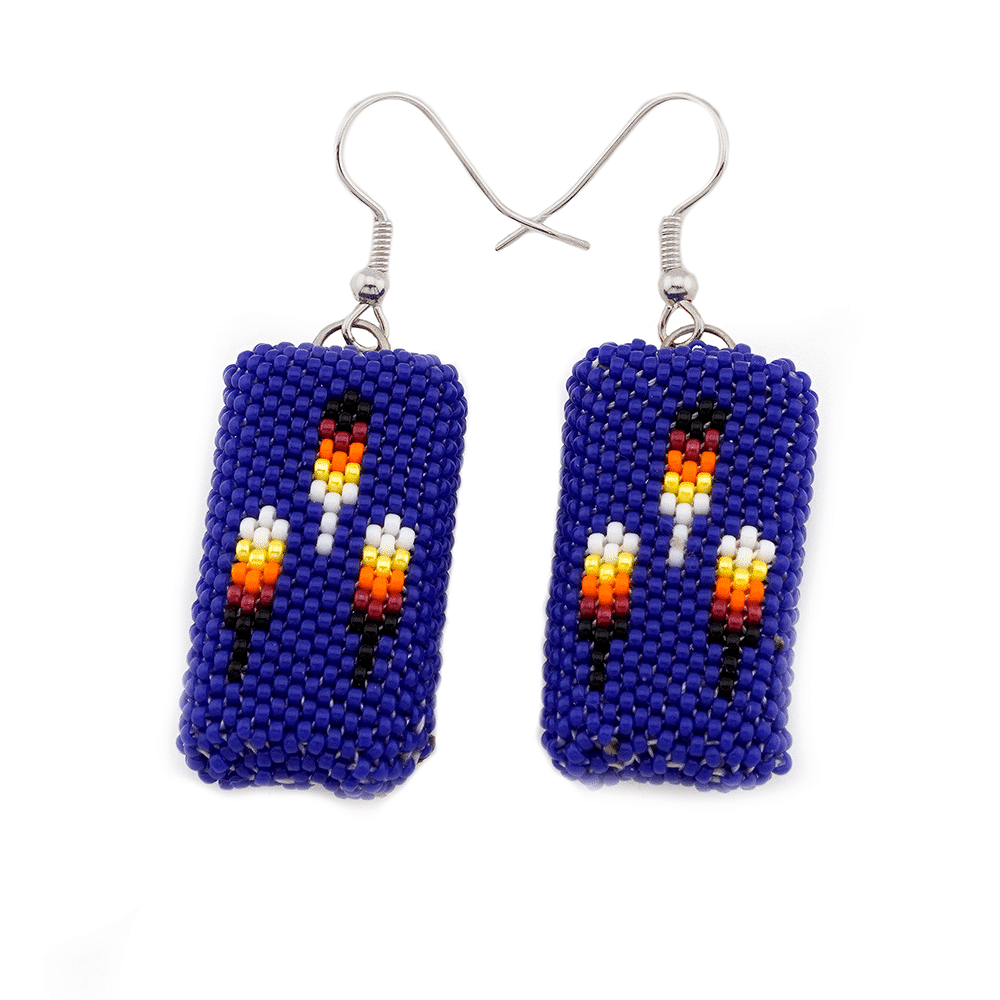 Seed Bead Earrings - Image 2