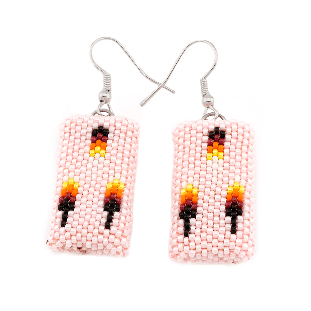Seed Bead Earrings - Image 3