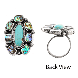 Adjustable Turquoise Ring