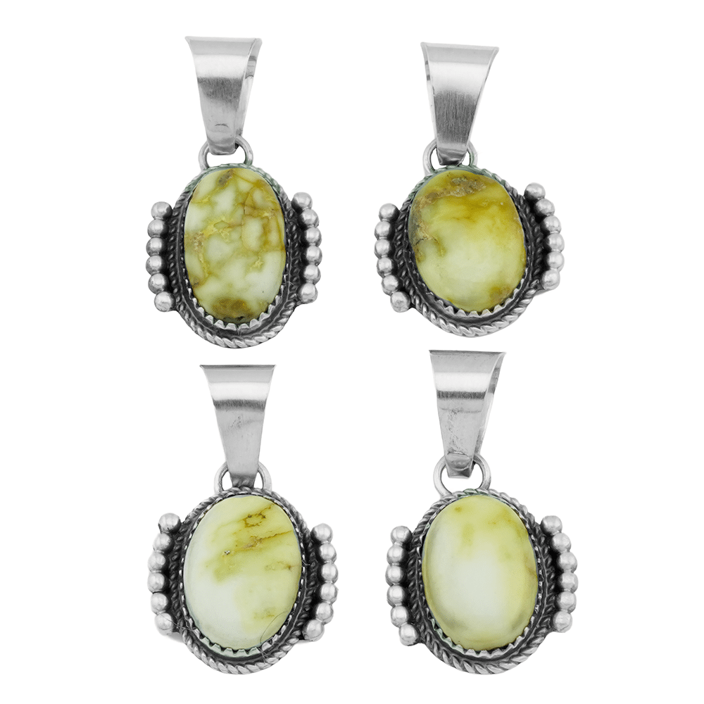 Palomino Variscite Pendants