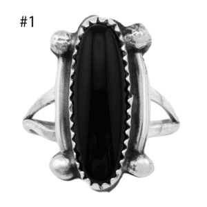 Black Onyx Women's Ring