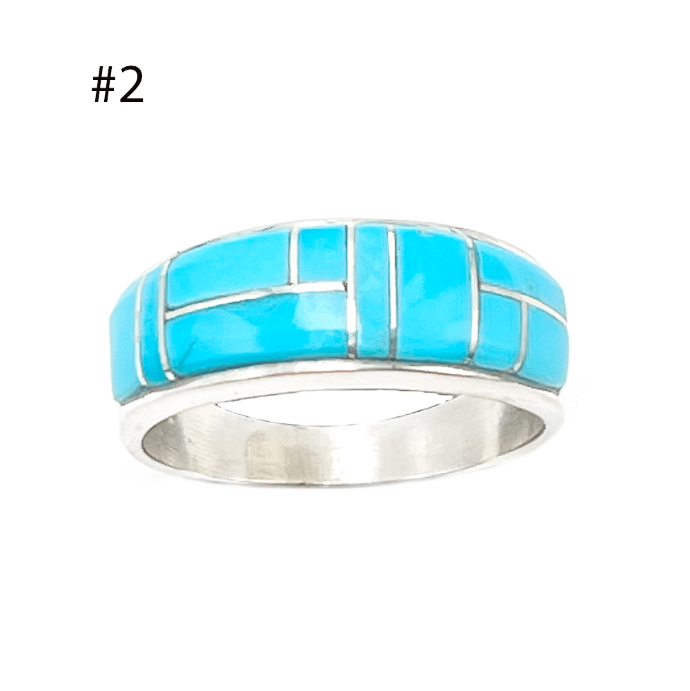 Assorted Inlay Women's Rings - Image 2
