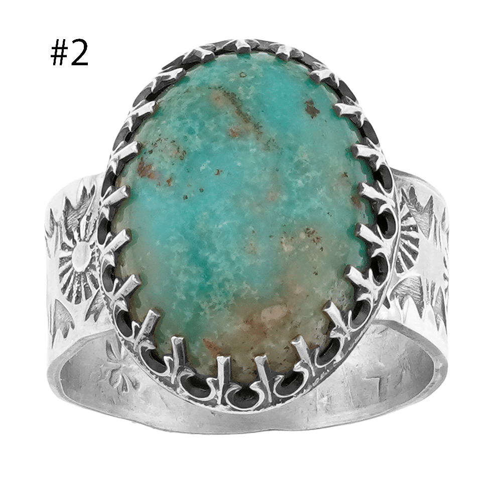Turquoise Men's or Women's Ring - Image 2