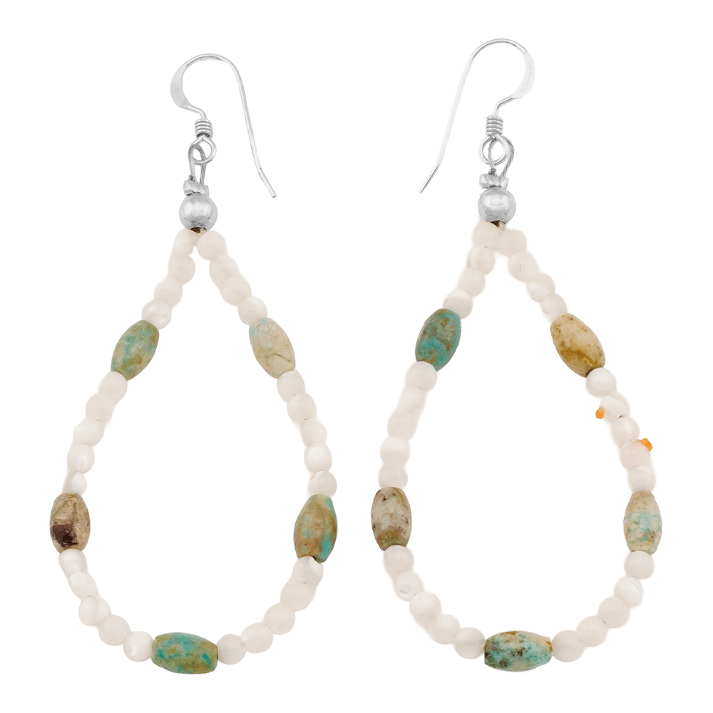 Spiny Oyster and Mother of Pearl Earring - Image 2