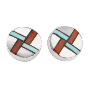 Zuni Inlay Earrings