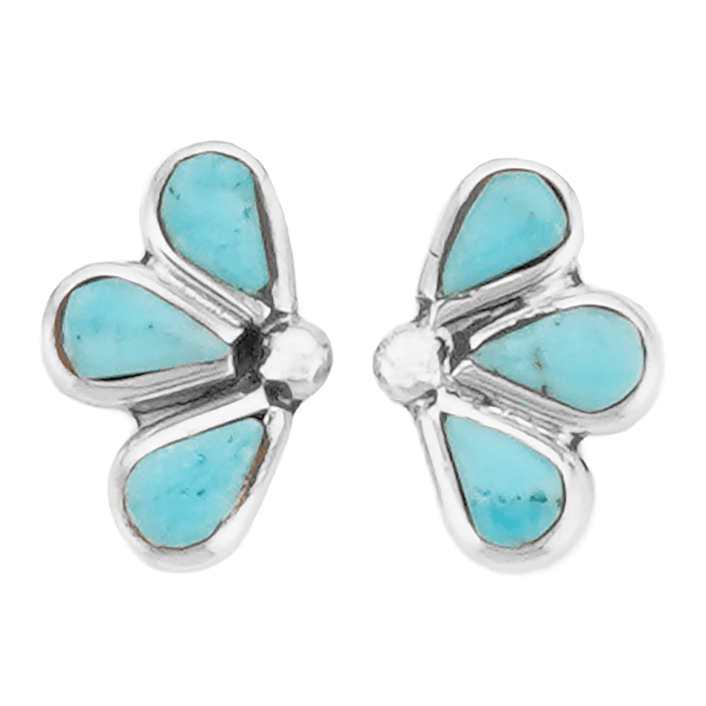 Turquoise Inlay Earrings